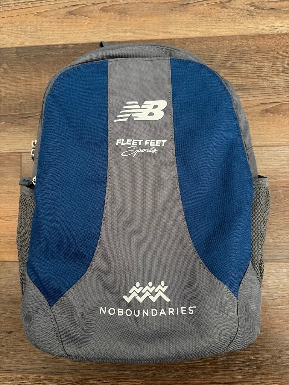 Vintage New Balance Fleet Feet Sports No Boundaries Running Training Program Bac